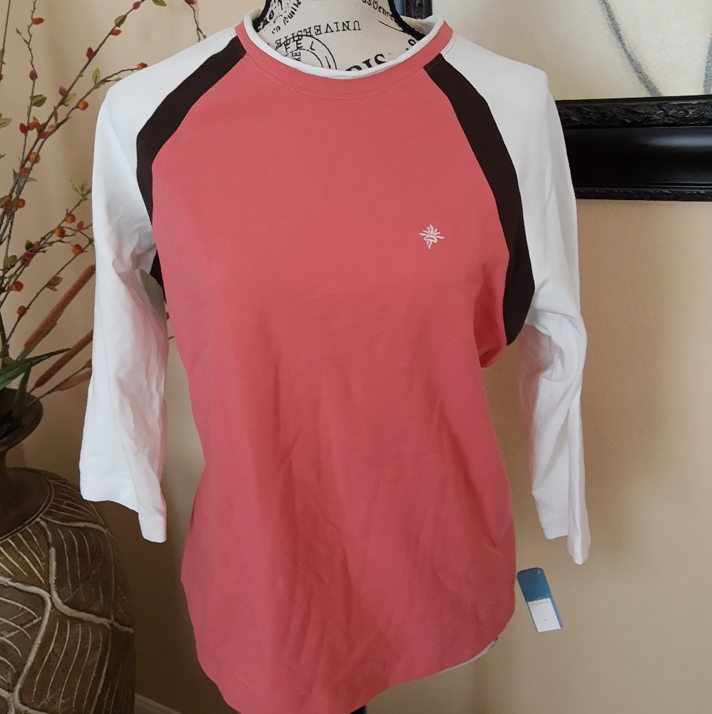 Fuda women's cute active jersey top